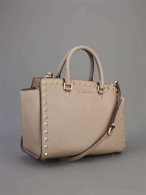 michael kors selma small top zip satchel|Michael Kors selma satchel.